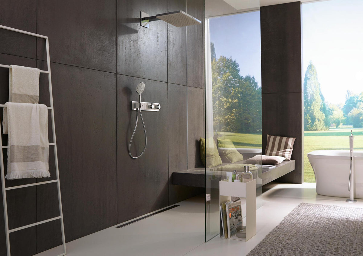 Hansgrohe Raindance Select S 120 3jet Handbrause mit Select-Taste und QuickClean in Chrom
