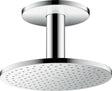 AXOR Kopfbrause 250 2jet Deckenmontage Chrom – PowderRain & Intense PowderRain