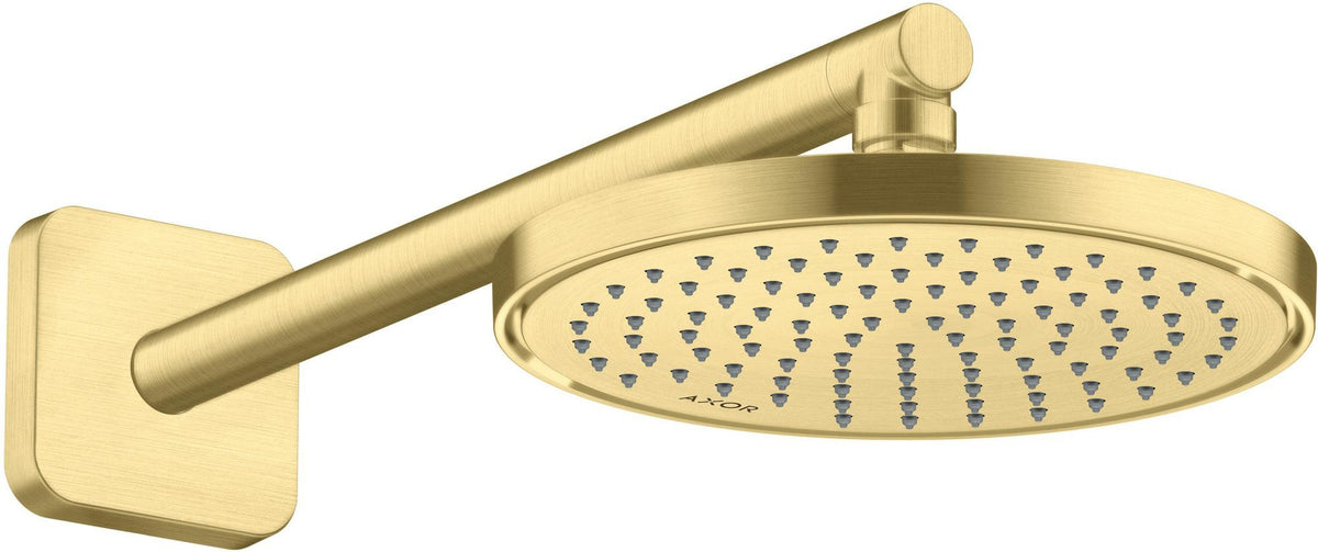 AXOR Kopfbrause 220 1jet EcoSmart Chrom – 220 mm Rain-Duschkopf für Wand- und Deckenmontage