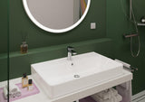 Hansgrohe Vernis Blend 100 Einhebel-Waschtischmischer mit Zugstangen-Ablaufgarnitur, chrom