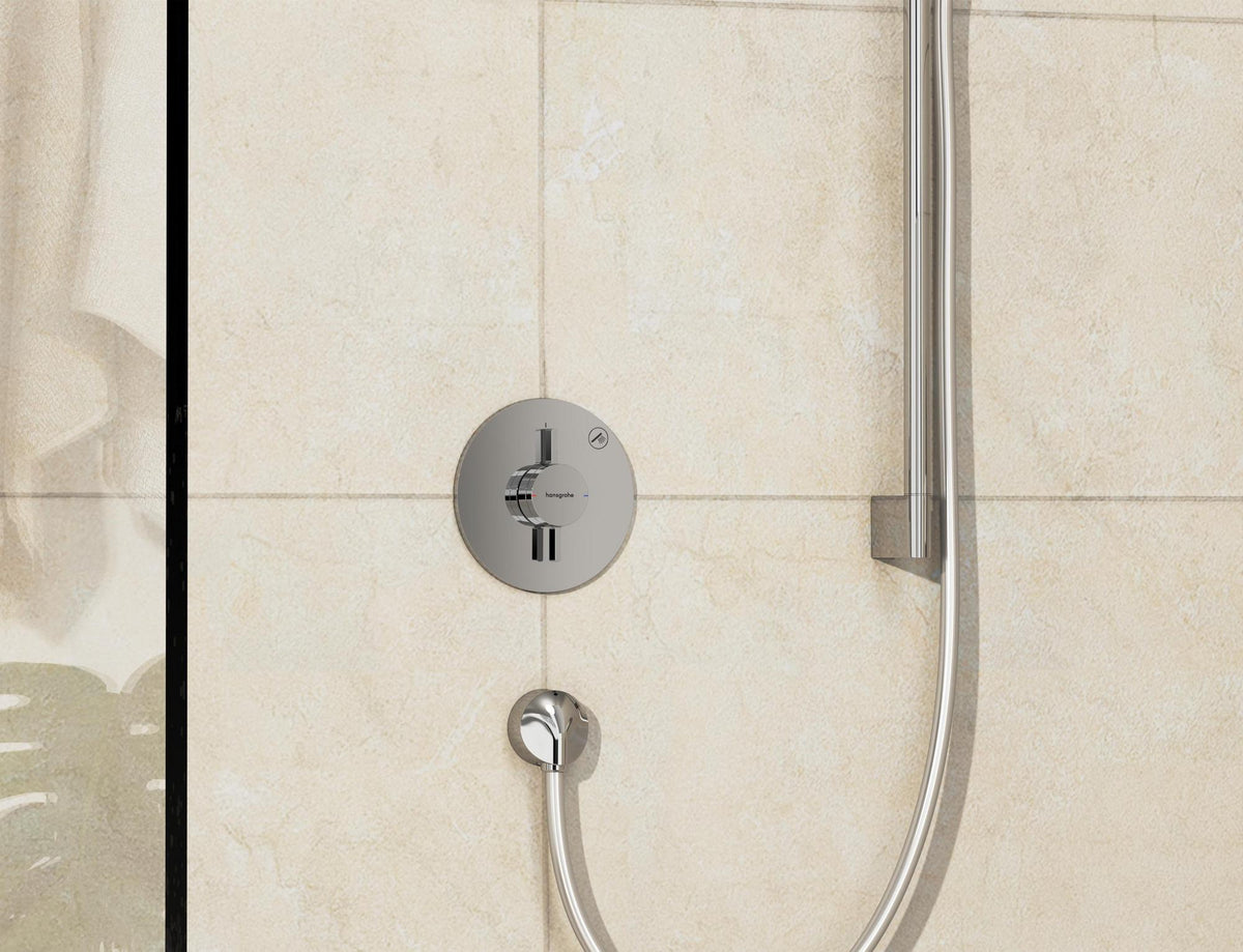 Hansgrohe DuoTurn S Unterputz-Mischer, 1 Verbraucher, Chrom – Einbauteil mit iBox universal 2
