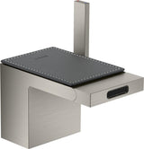 AXOR MYEDITION Einhebel-Bidetmischer ohne Platte polished gold optic mit Push-Open Ablaufgarnitur