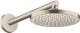 AXOR Kopfbrause 220 1jet chrom – Rain-Strahl, 220 mm, Wand- oder Deckenmontage