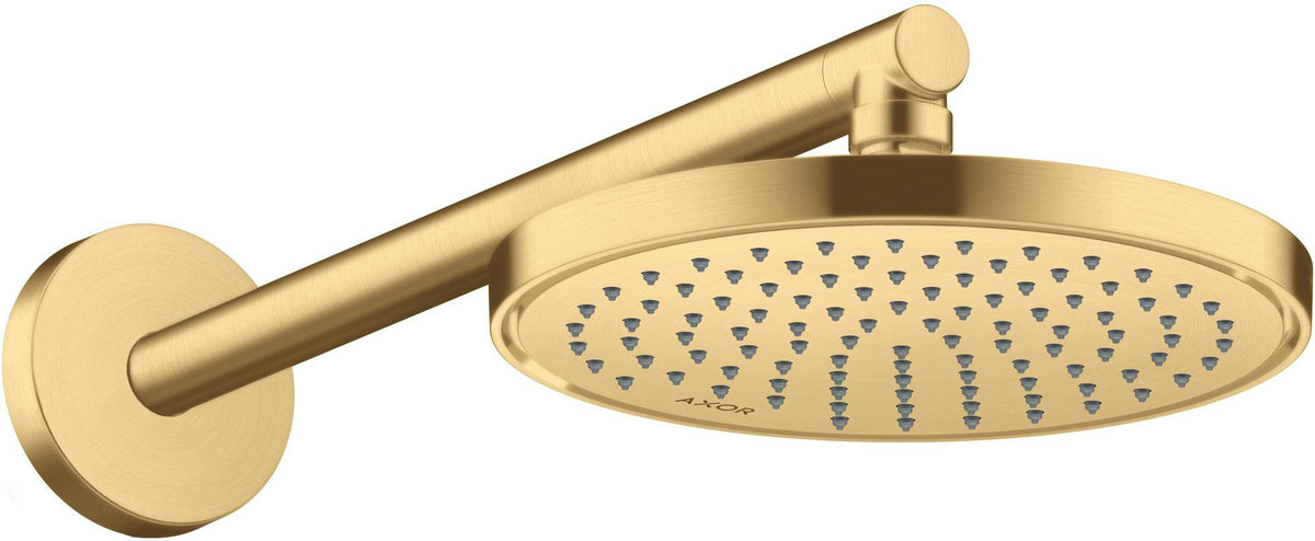AXOR Kopfbrause 220 1jet EcoSmart Chrom – 220 mm Rain-Duschkopf für Wand- und Deckenmontage