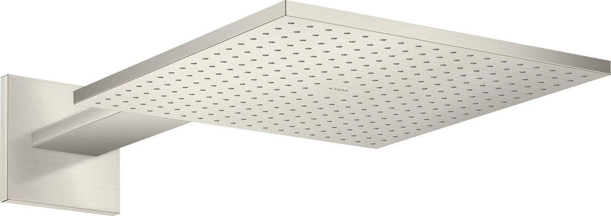 AXOR Kopfbrause 300/300 2jet Chrom mit Brausearm – PowderRain & Intense PowderRain
