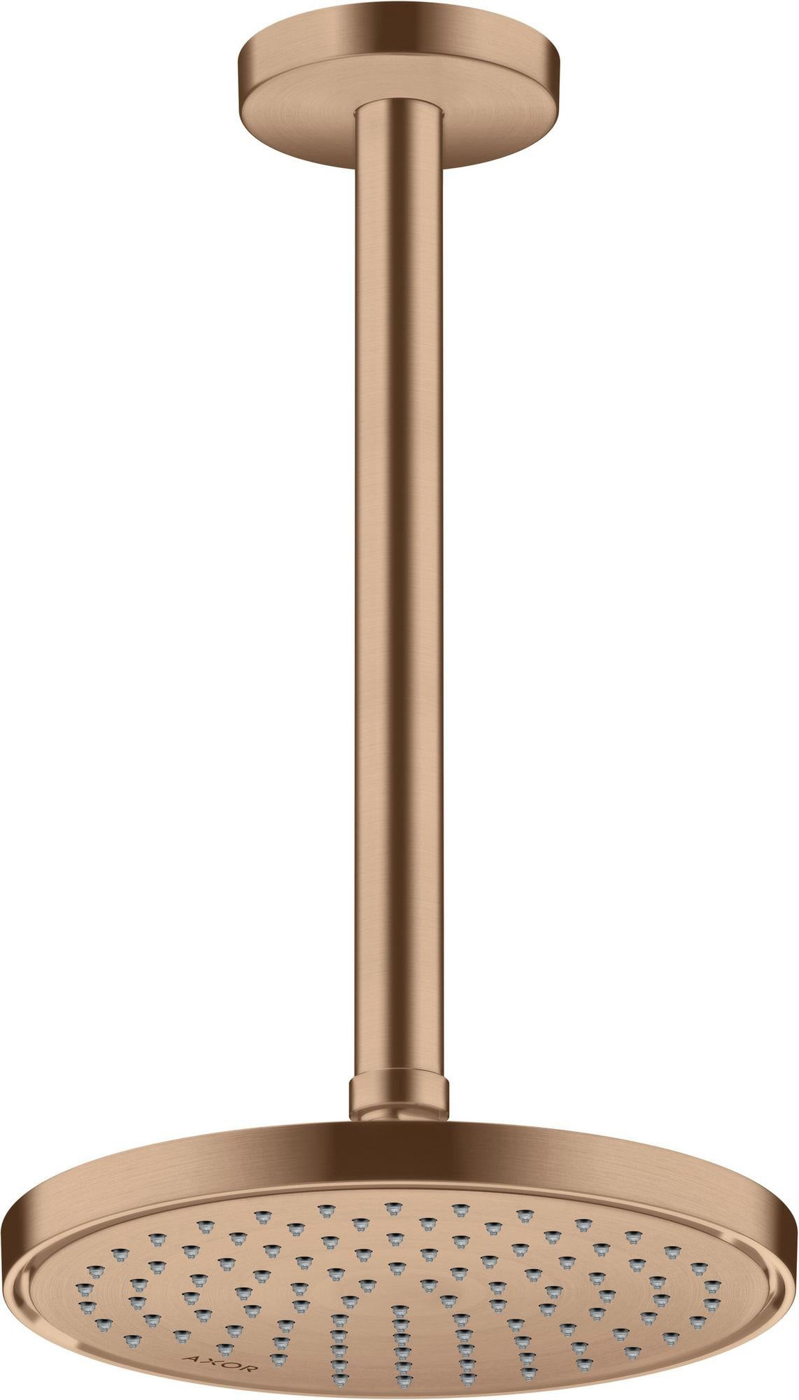 AXOR Kopfbrause 220 1jet chrom – Rain-Strahl, 220 mm, Wand- oder Deckenmontage