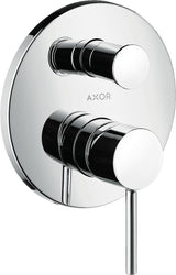 AXOR Starck UP Wannenmischer mit integrierter Sicherungskombination, chrom