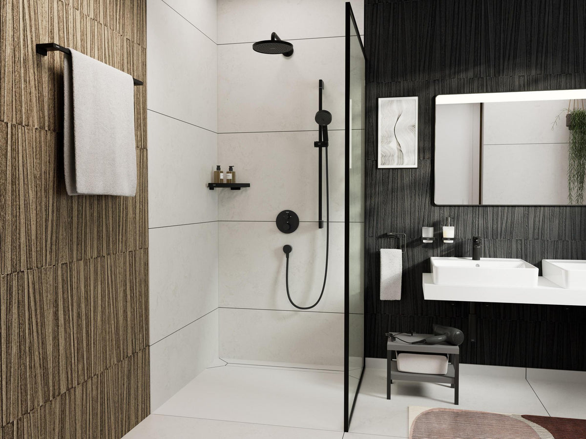 Hansgrohe PULSIFY SELECT 105 3jet Relaxation Brauseset mit Brausestange 650 mm Chrom