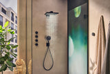 Hansgrohe Raindance E 300 Kopfbrause 1jet mit 390 mm Brausearm in Brushed Bronze