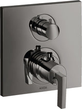 AXOR Citterio Thermostatbatterie Unterputz mit Abstellventil und Hebelgriff Chrom