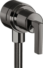polished black chrome