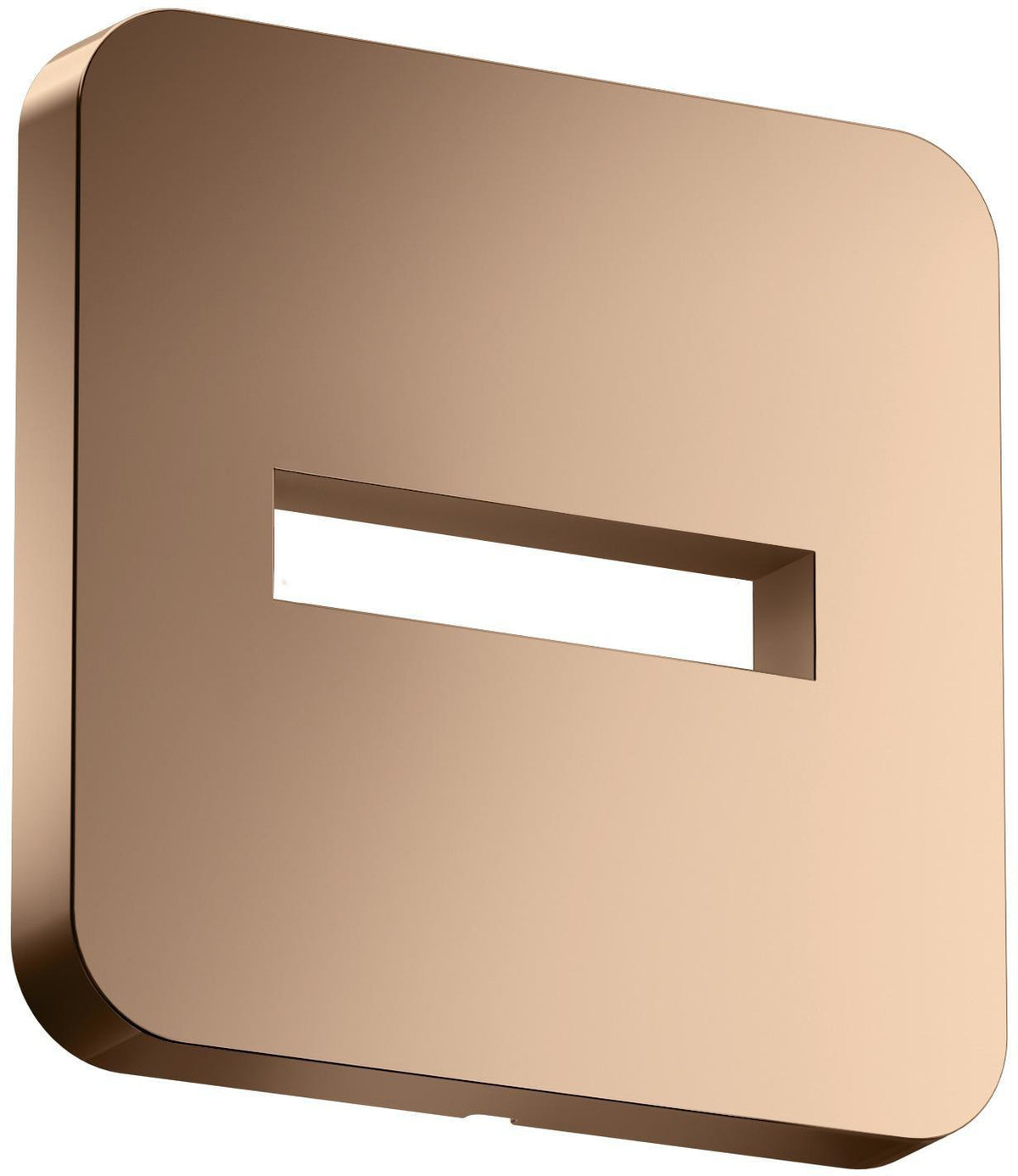 AXOR Rosette softsquare für ShowerSolution Duschsysteme in Chrom – Hansgrohe Ersatzteil