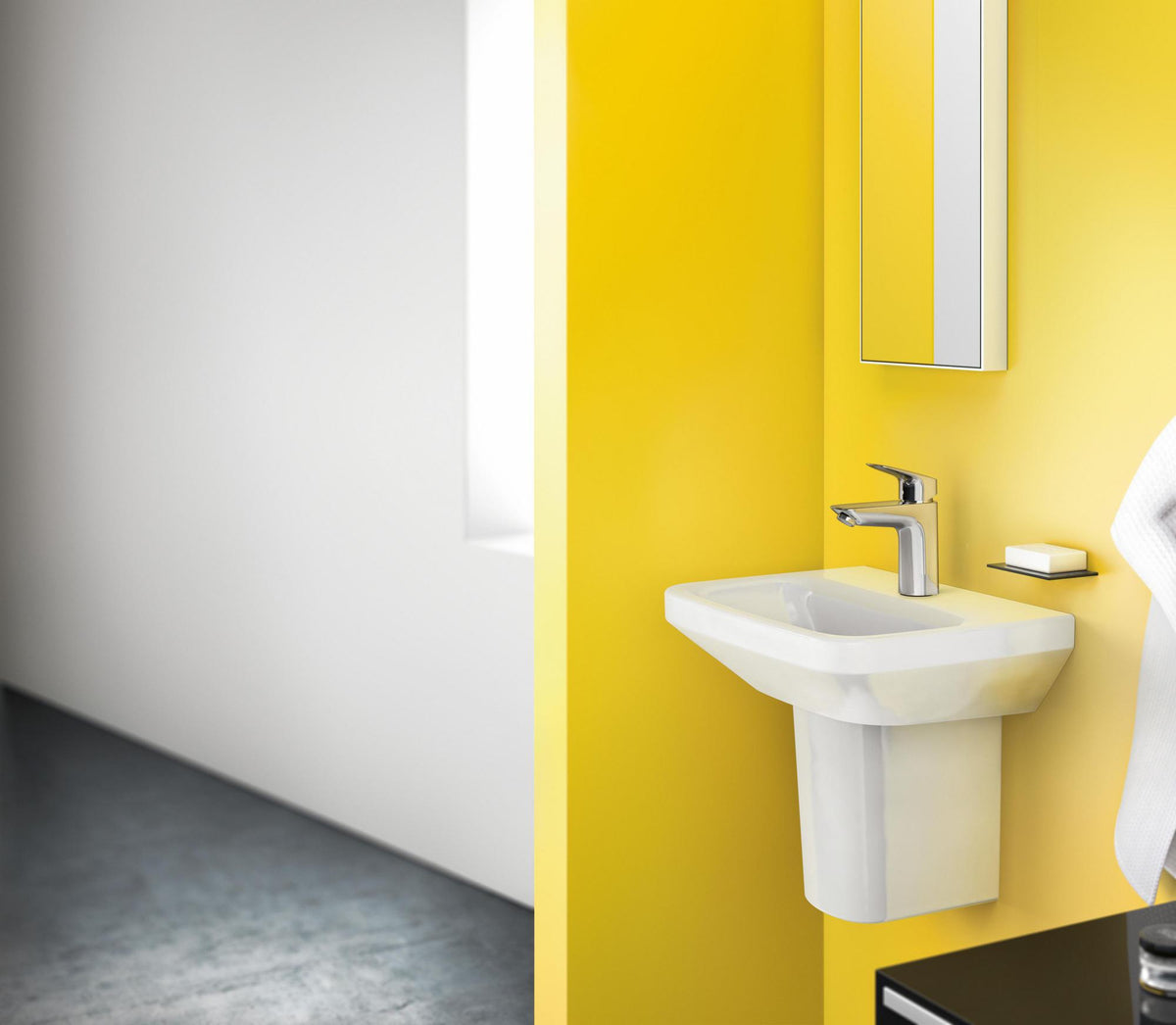 HANSGROHE Logis Einhebel-Waschtischmischer 100 mit Zugstangen-Ablaufgarnitur, chrom