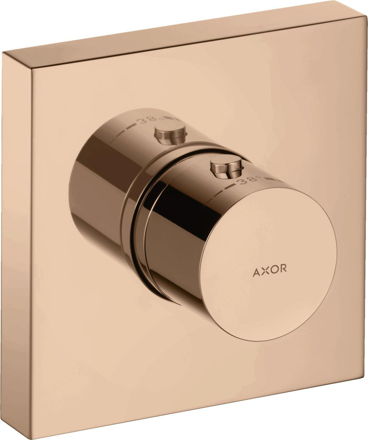 AXOR STARCK SHOWERCOLLECTION Thermostatmodul DN 20 eckig 120x120 mm Chrom – 1 Verbraucher, 34 l/min