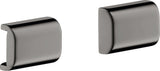 AXOR Universal Softsquare Abdeckung für Reling in Chrom – Hansgrohe Zubehör
