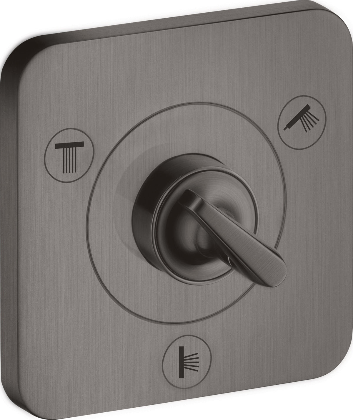 AXOR CITTERIO E Ab-/Umstellventil Trio/Quattro Unterputz 12x12 chrom