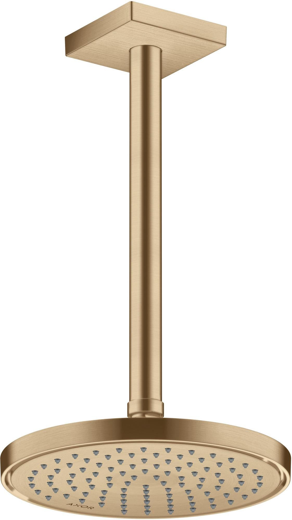 AXOR Kopfbrause 220 1jet chrom – Rain-Strahl, 220 mm, Wand- oder Deckenmontage