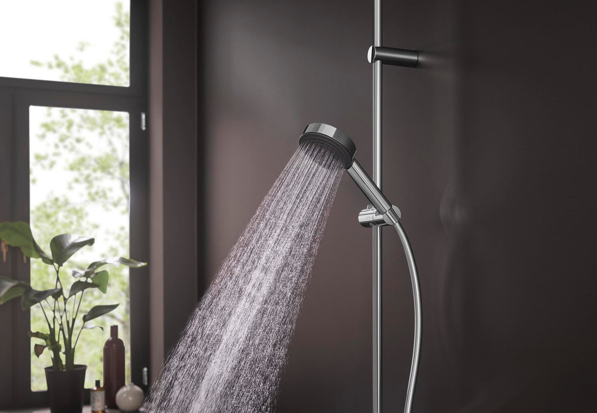 HANSGROHE Pulsify 105 1jet Handbrause mit PowderRain und QuickClean in Chrom