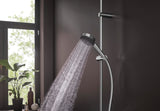 HANSGROHE Pulsify 105 1jet Handbrause mit PowderRain und QuickClean in Chrom