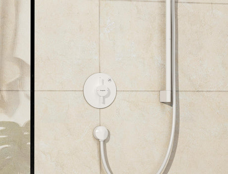 Hansgrohe DuoTurn S Unterputz-Mischer, 1 Verbraucher, Chrom – Einbauteil mit iBox universal 2