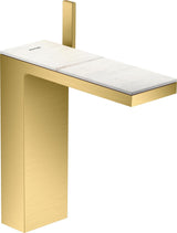 AXOR MYEDITION 230 Einhebel-Waschtischmischer mit Push-Open Ablaufgarnitur in polished gold optic