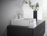 Hansgrohe VERNIS Shape 100 Einhebel-Waschtischmischer mit Zugstangen-Ablaufgarnitur, chrom