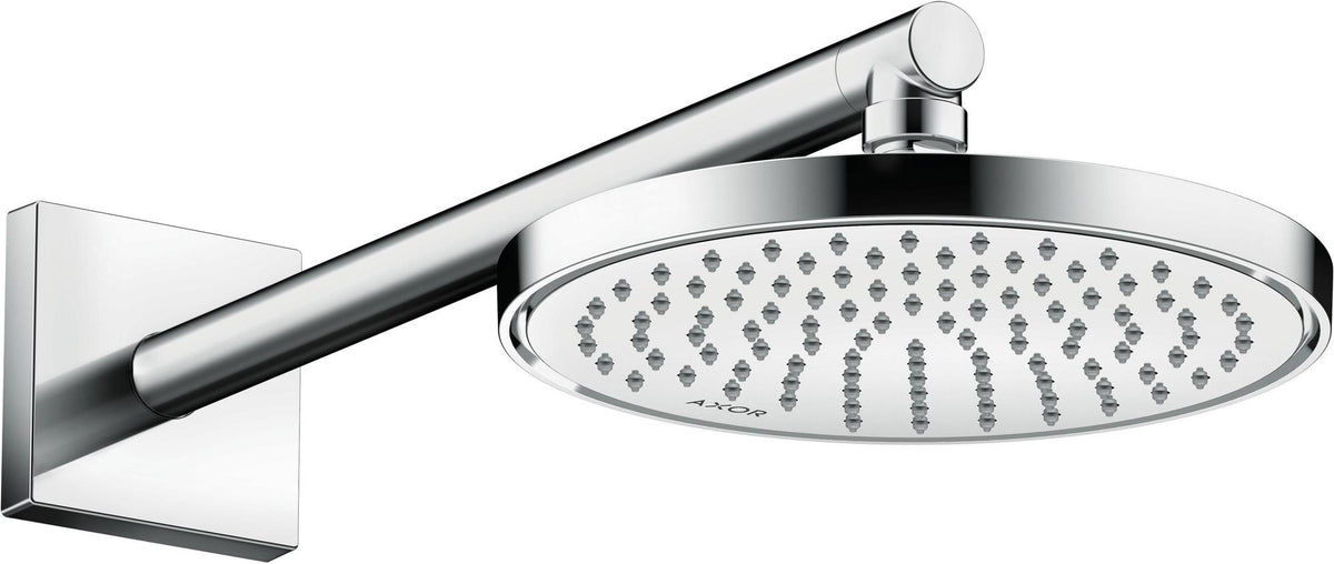 AXOR Kopfbrause 220 1jet EcoSmart Chrom – 220 mm Rain-Duschkopf für Wand- und Deckenmontage
