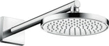 AXOR Kopfbrause 220 1jet EcoSmart Chrom – 220 mm Rain-Duschkopf für Wand- und Deckenmontage