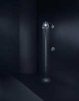 AXOR LampShower Nendo Kopfbrause 275 mm Chrom mit LED-Beleuchtung und Brausearm