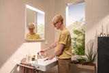 Hansgrohe Vernis Blend 100 Einhebel-Waschtischmischer mit Zugstangen-Ablaufgarnitur, chrom