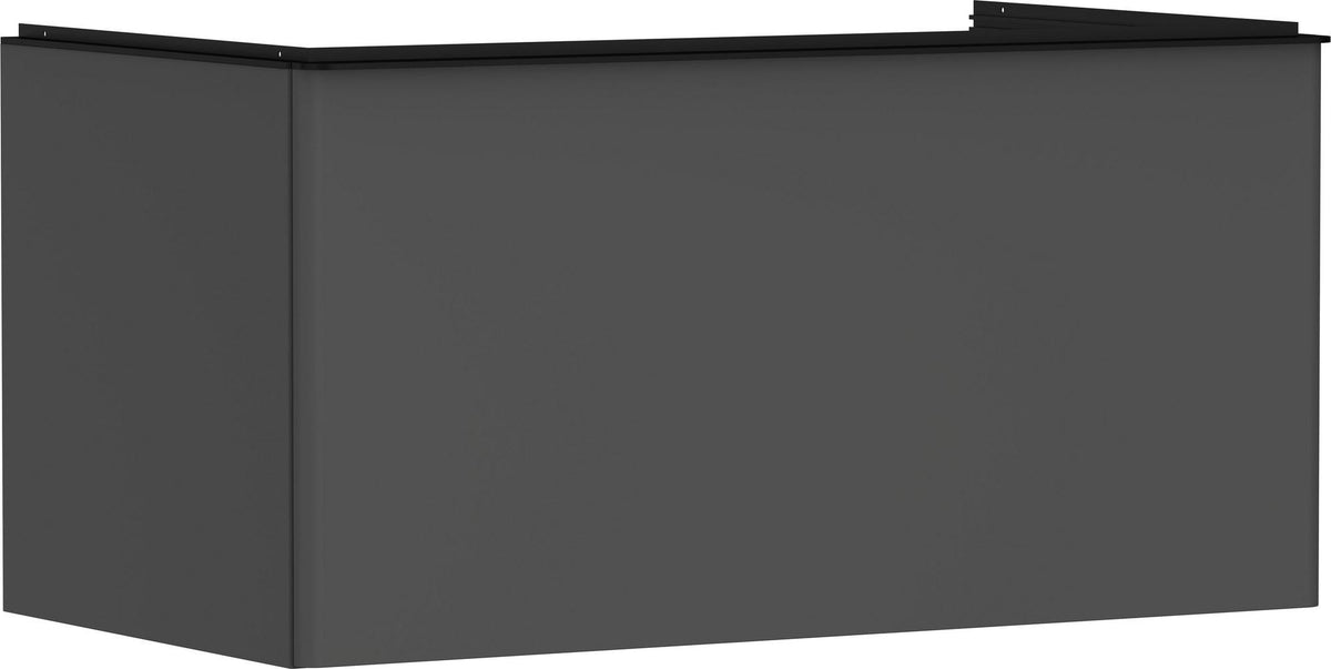 HANSGROHE Xelu Q Waschtischunterschrank 980 mm weiß hochglanz mit SoftClose und Inneneinteilung