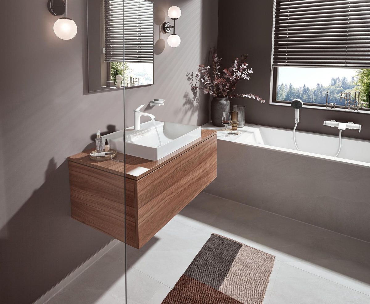 HANSGROHE Vivenis Einhebel-Waschtischmischer 110 mm mit Zugstangen-Ablaufgarnitur chrom