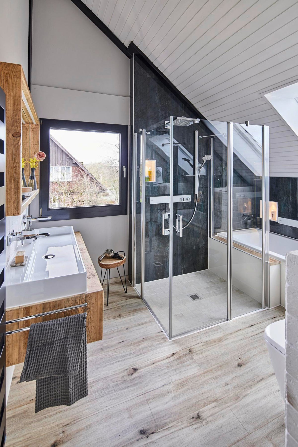 Hansgrohe Raindance Select S 120 3jet Handbrause mit Select-Taste und QuickClean in Chrom