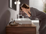 HANSGROHE Vivenis Einhebel-Waschtischmischer 110 mm mit Zugstangen-Ablaufgarnitur chrom
