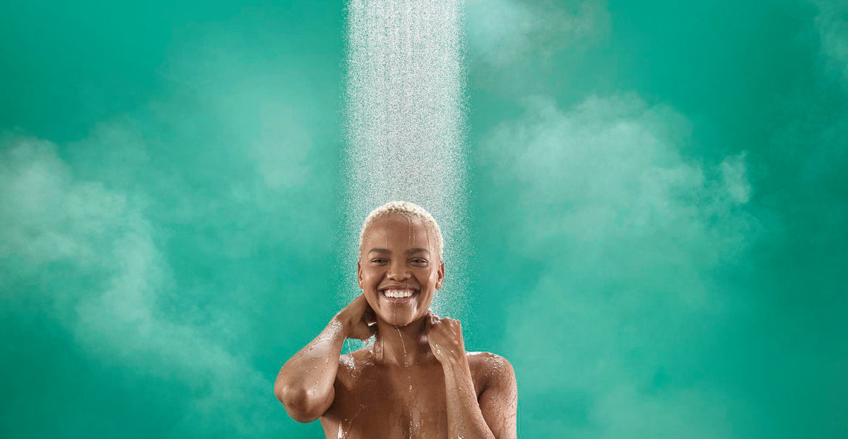HANSGROHE Showerpipe Pulsify 260 2jet mit Brausethermostat – Chrom, PowderRain & CoolContact