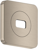 AXOR ShowerSphere softsquare Rosette 120x120 mm von Hansgrohe – Metall, für Wand- und Deckenmontage