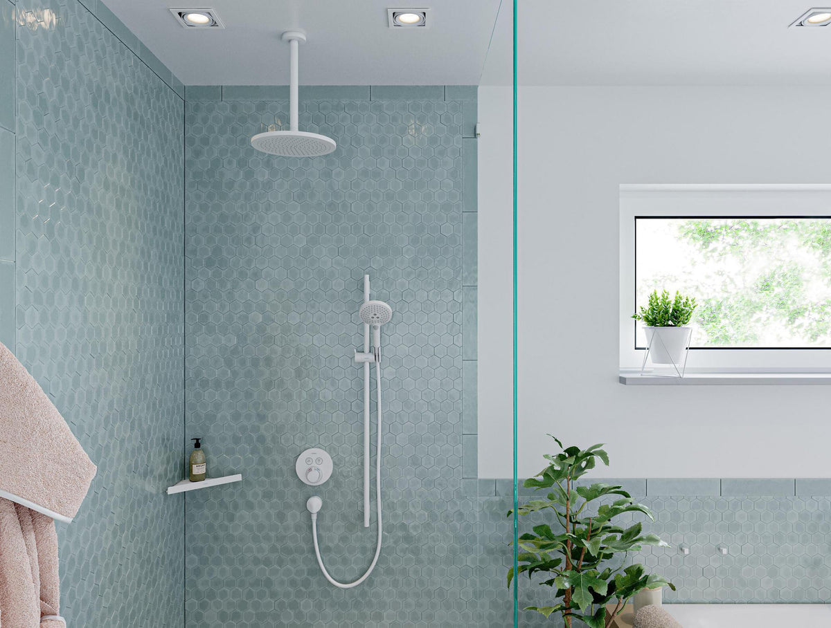 Hansgrohe Raindance Select S 120 3jet Handbrause mit Select-Taste und QuickClean in Chrom