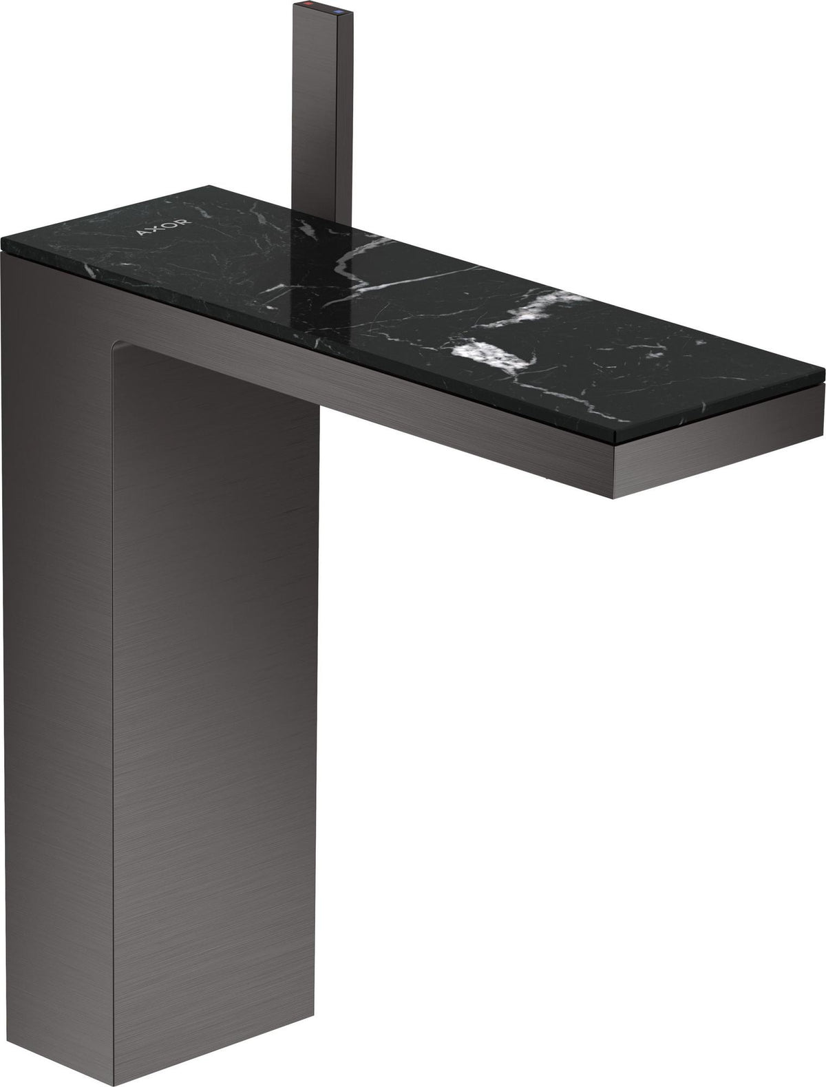 AXOR MYEDITION 230 Einhebel-Waschtischmischer mit Push-Open Ablaufgarnitur in polished gold optic