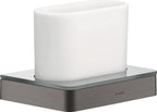 sonstige / brushed black chrome