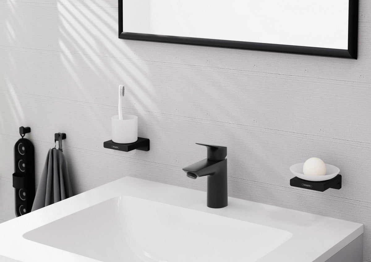 HANSGROHE Logis Einhebel-Waschtischmischer 100 mit Zugstangen-Ablaufgarnitur, chrom