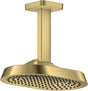 AXOR ShowerSphere 1jet EcoSmart Kopfbrause 250 x 160 mm mit Deckenanschluss – Rain FlexPower & QuickClean+