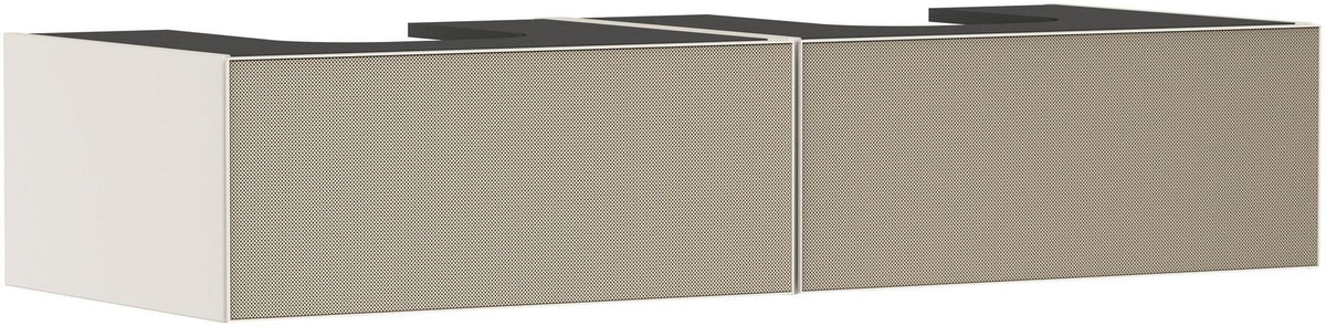 HANSGROHE Xevolos E Waschtischunterschrank 1370 mm mit 2 Schubkästen, PushOpen und SoftClose