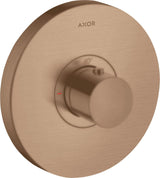 AXOR ShowerSelect Round Highflow Thermostat Unterputz Chrom – 1 Verbraucher, 59 l/min