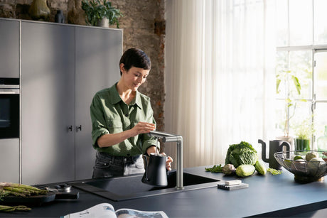 HANSGROHE SodaSystem 240 Aqittura M91 Starter Set – gefiltertes, gekühltes & sprudelndes Wasser direkt am Hahn