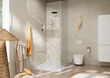 HANSGROHE AddStoris Papierrollenhalter mit Ablage – Chrom, Wandmontage, verdeckte Befestigung