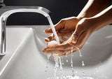 HANSGROHE Vivenis Einhebel-Waschtischmischer 110 mm mit Zugstangen-Ablaufgarnitur chrom