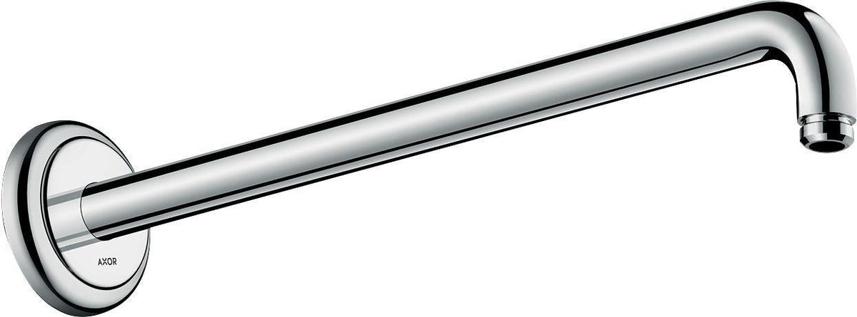 AXOR Montreux Brausearm 389 mm Chrom – Wandmontage mit Rosette