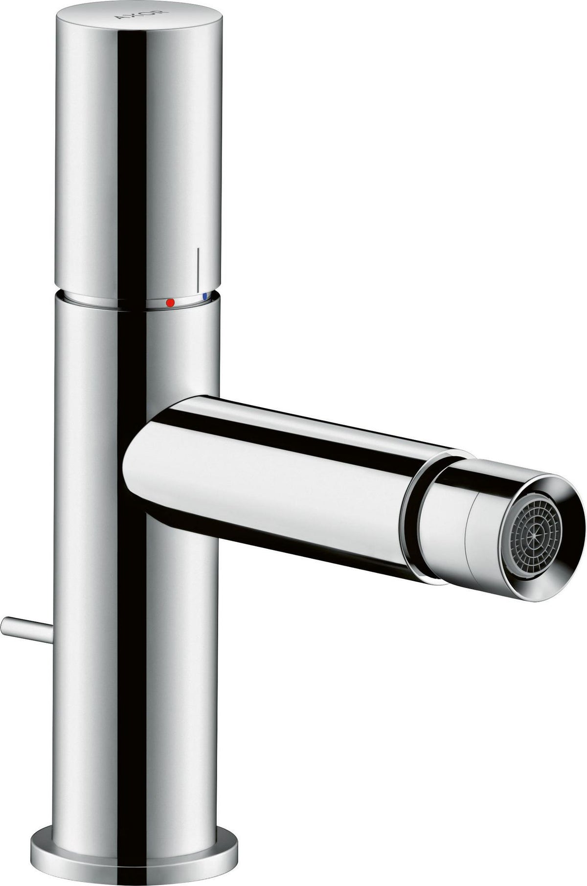 AXOR UNO Einhebel-Bidetmischer von Hansgrohe – Chrom, mit Ablaufgarnitur und Kugelgelenk-Luftsprudler