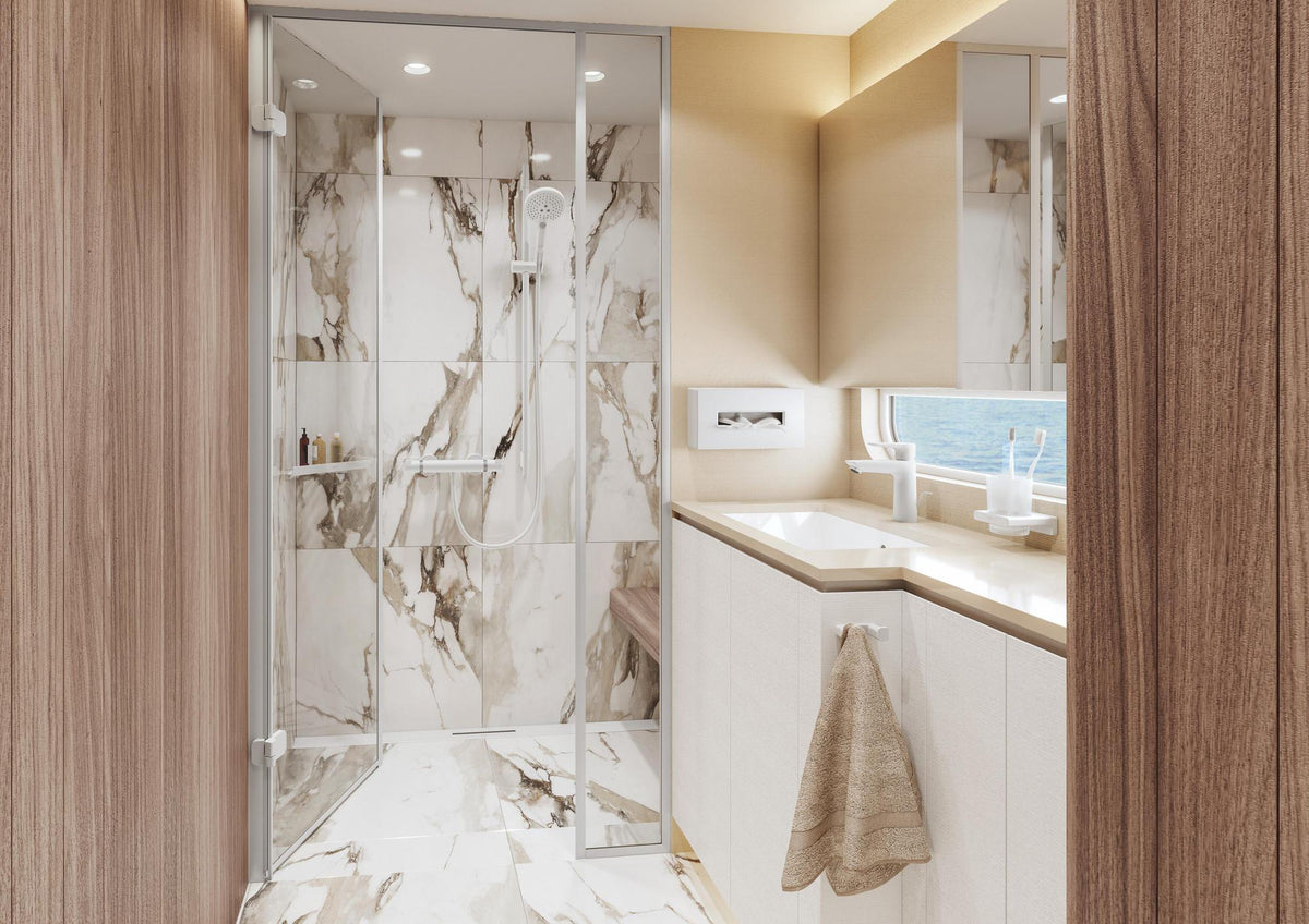 HANSGROHE Talis E Einhebel-Waschtischmischer 110 CoolStart mit Ablaufgarnitur, chrom