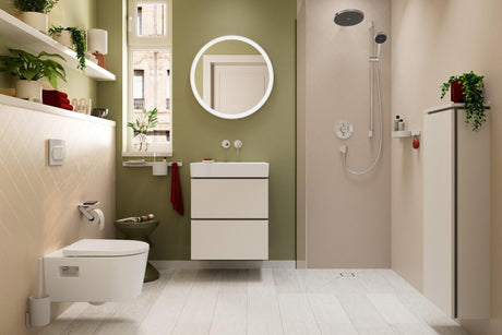 HANSGROHE HG Mischer DuoTurn S Unterputz, 2 Verbraucher chrom – Mengensteuerung und Umsteller